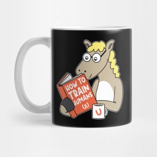 Dressage Horse Riding Reading Funny Horse Lover Mug